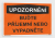 Vtipná tabulka - upozornění