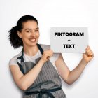 Custom signs with your own pictogram and text