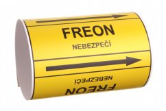 Páska na značení potrubí Signus M25 - FREON
