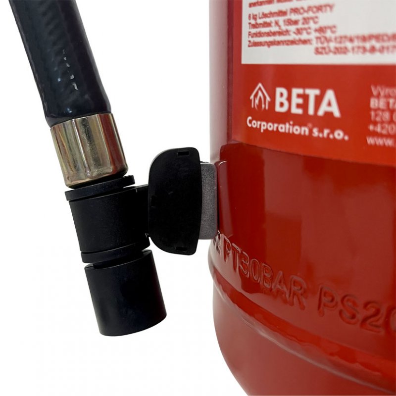 Beta P6 BETA-H hasiaci prístroj (55A) - prášok - 6 kg, S REVÍZIOU