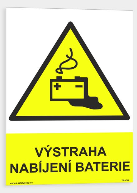 Výstraha nabíjení baterie