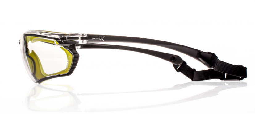 Ochranné okuliare CROSSOVER PMX s rozopínacím popruhom