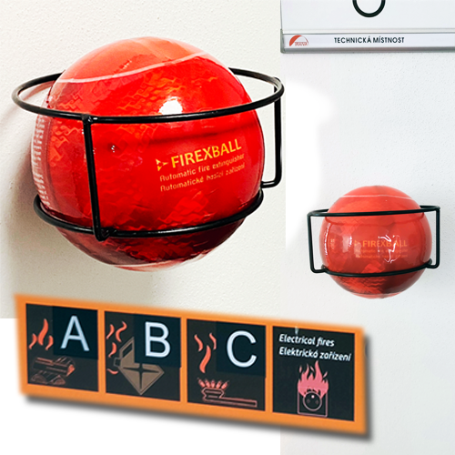 Protipožární hasicí koule FIREXBALL (1,3 kg prášek Furex 770, Fireball) - Varianty: Firexball, 1 ks, Kód: 14140