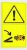 Warning - Do not touch this area. Cutting parts