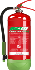 Hasicí přístroj k hašení lithiových baterií AVD LITH EX6 - 6 l