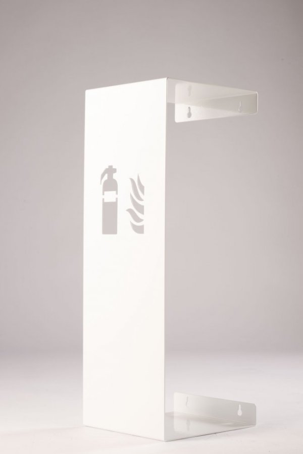 Nástenný dizajnový kryt na hasiaci prístroj