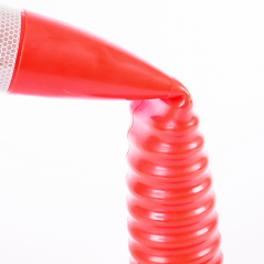 Flexible bollard with shape memory Extra