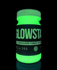 Fotoluminiscenční pigment ZELENOŽLUTÝ, GlowStar FTL-P 350, do pryskyřice