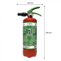 F2 BETA Weco penový hasiaci prístroj – 2 l bez fluóru ABF F2 BETA Weco penový hasiaci prístroj – 2 l bez fluóru ABF