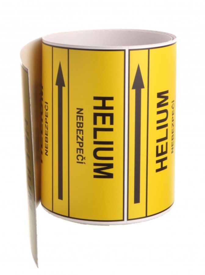 Páska na značenie potrubia Signus M25 - HELIUM