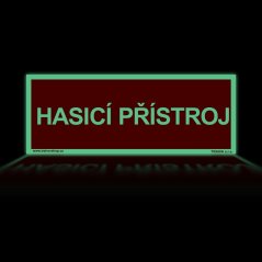 Hasicí přístroj fotoluminiscenční