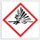 VÝBUŠNÉ - Symbol CLP (GHS) 01