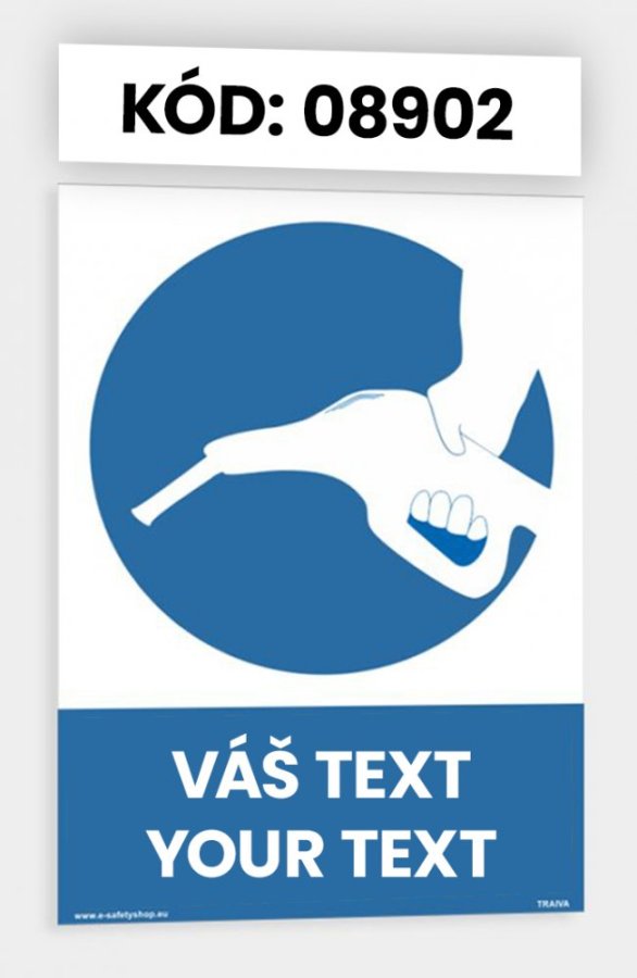 Command tables with own pictogram and text