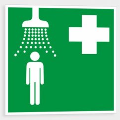 Emergency medical shower
