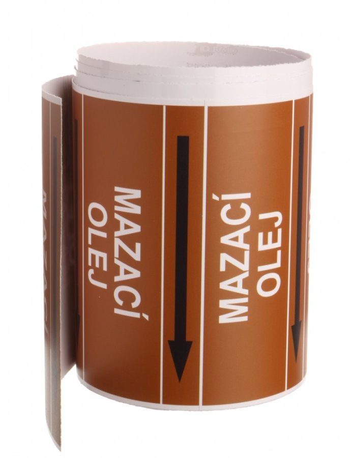 Páska na značenie potrubia Signus M25 - MAZACÍ OLEJ