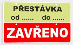 Přestávka - Zavřeno