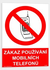 Zákaz používání mobilních telefonů