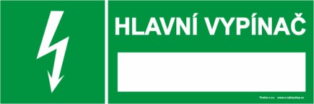 Hlavní vypínač verze1