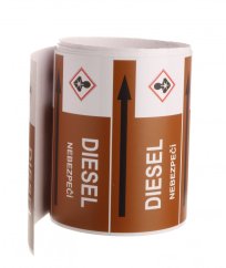 Páska na značenie potrubia Signus M25 - DIESEL