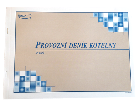 Provozní deník kotelny