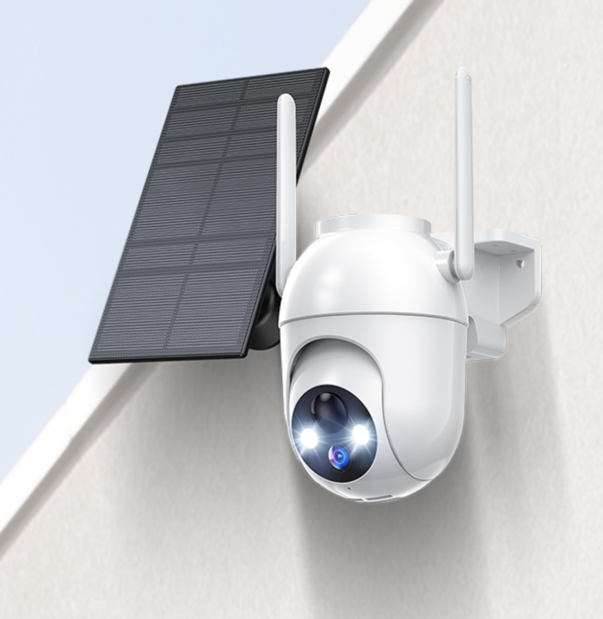 Bezpečnostná Wi-Fi kamera Signus AI 3MP so solárnym napájaním