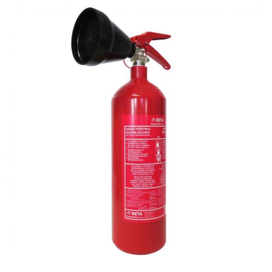 Hasiaci prístroj snehový (CO2) 2kg s revíziou (34B)