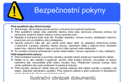 Bezpečnostní pokyny pro tlakové lahve