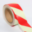 Výstražná šrafovaná páska - červenobílá