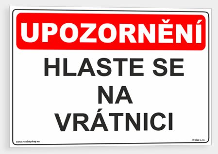 Hlaste se na vrátnici