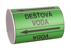 Páska na značení potrubí Signus M25 - DEŠŤOVÁ VODA