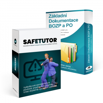 SOFTWARE BOZP a PO - Název - Školení BOZP a PO SafeTutor OPTIMAL, 1 zaměstnanec, neomezený počet kurzů na rok. Kód: 17834
