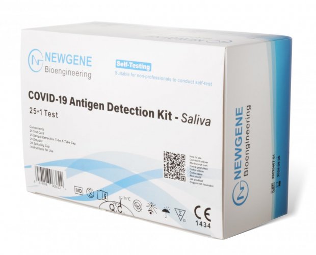 Antigenní test na COVID-19 ze slin NEWGENE