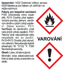 Sprej na lepení pneu