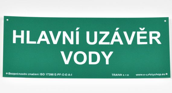 Hlavní uzávěr vody