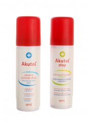 Akutol spray + Akutol stop spray, DUOPACK (2x60 ml)