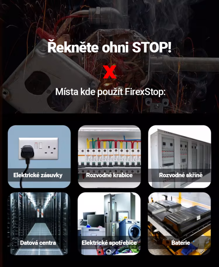 Automatická hasicí jednotka FirexStop