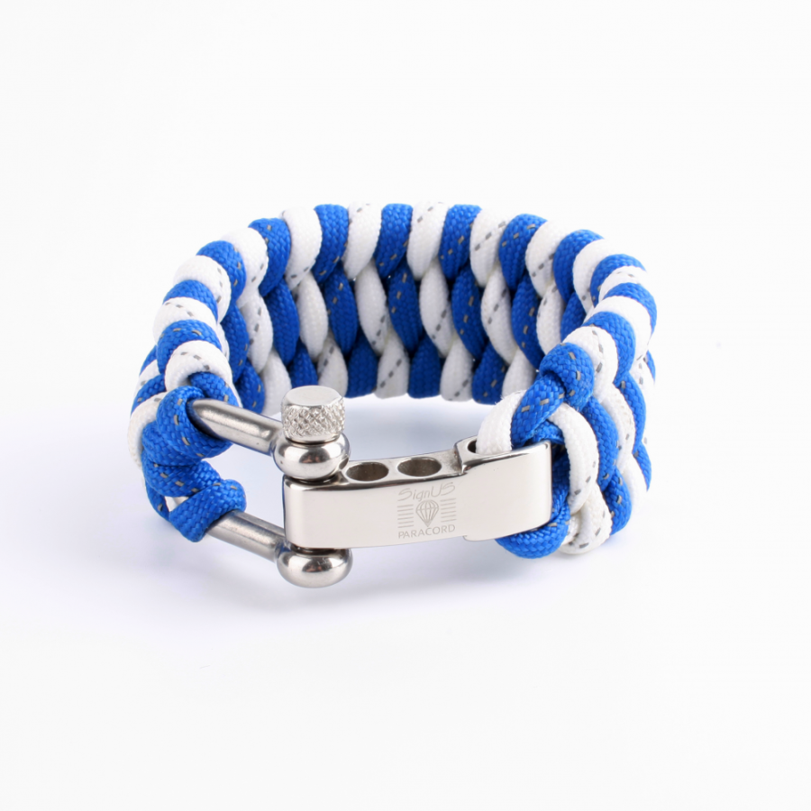 Reflexní pásek, náramek Signus Paracord