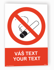 Tabuľka s Vaším vlastným textom "Zákaz 17"