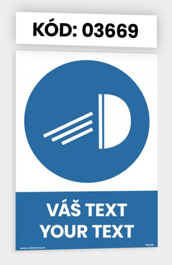 Command tables with own pictogram and text