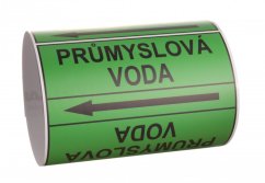 Páska na značení potrubí Signus M25 - PRŮMYSLOVÁ VODA