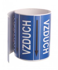 Páska na značení potrubí Signus M25 - VZDUCH
