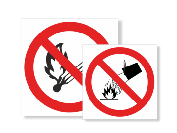 Zákazové symboly podle ISO 7010