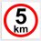 Omezení rychlosti 5 km/h