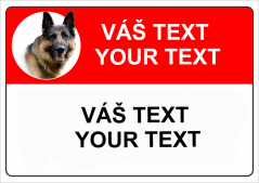Tabuľka s Vaším vlastným textom "Zákaz 29"