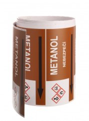 Páska na značenie potrubia Signus M25 - METANOL