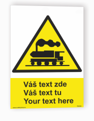 Tabuľka s Vaším vlastným textom "Výstraha 11"