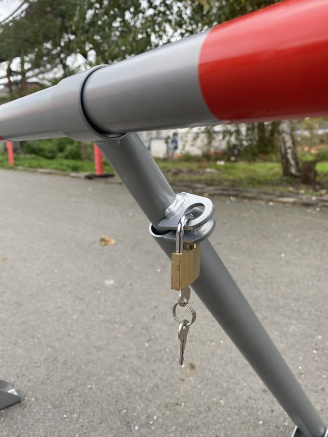 Súprava visiacich zámkov z tvrdenej ocele, 30 mm (2 ks)