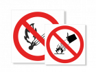 Prohibitory symbols