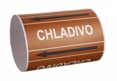 Páska na značení potrubí Signus M25 - CHLADIVO