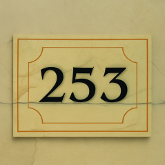 Domové číslo pieskové